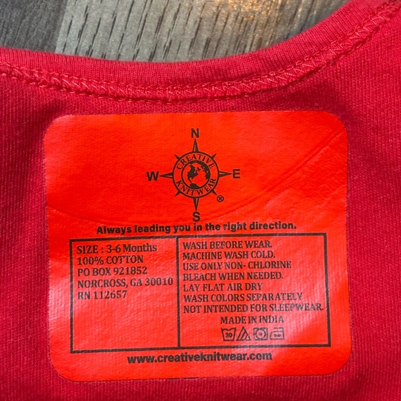 Nebraska College Football Baby One Piece Bodysuit - Picture 3 of 3